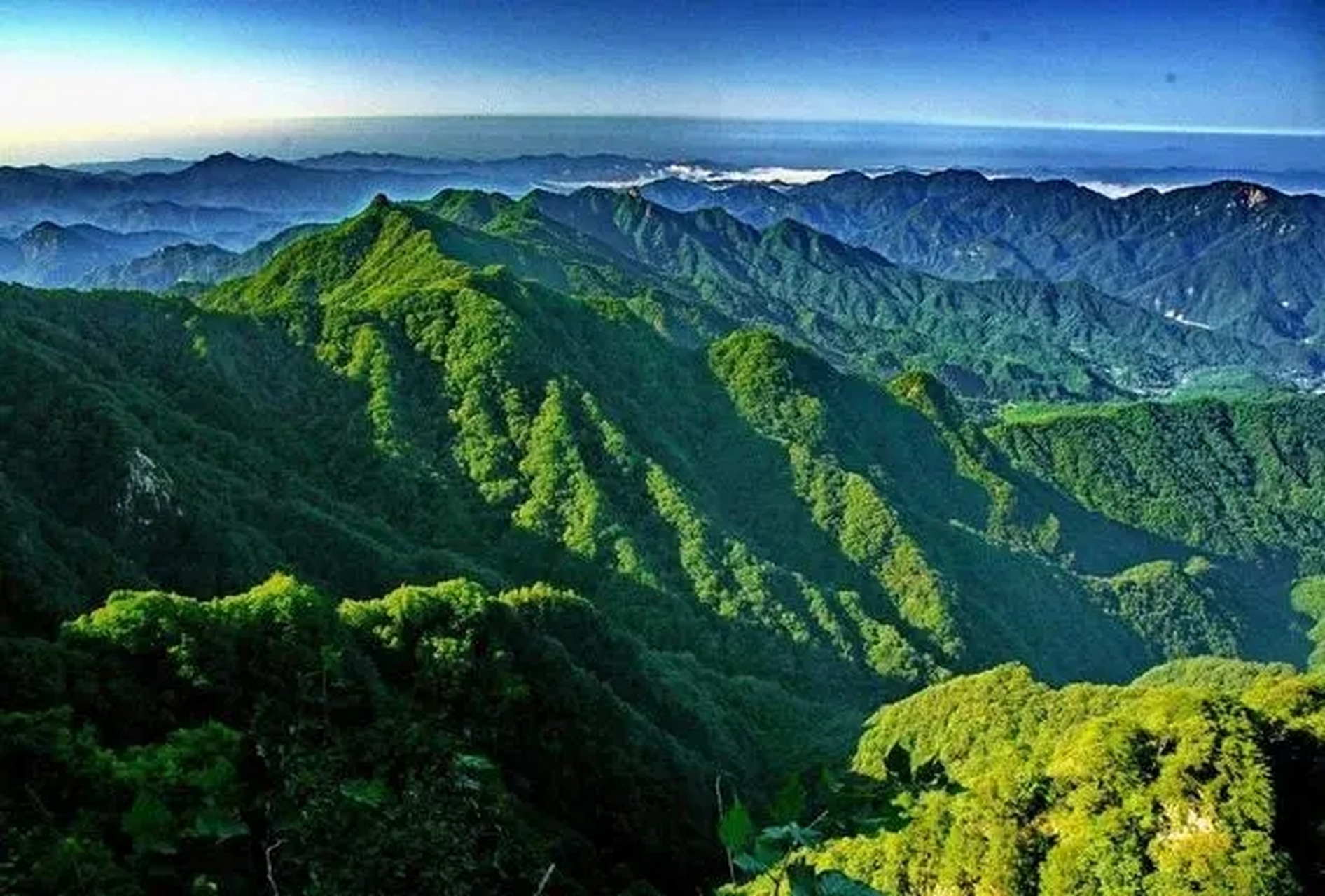 宝天曼景区地图图片