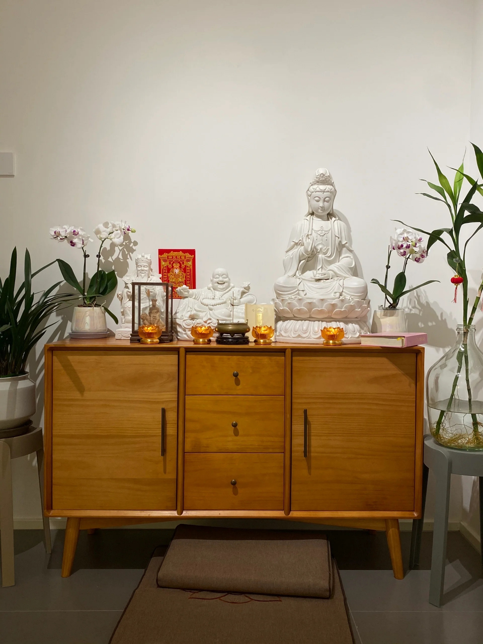 泉州一位宝妈把家布置成"佛堂",引众多羡慕:能在这乱世中修行,让自己