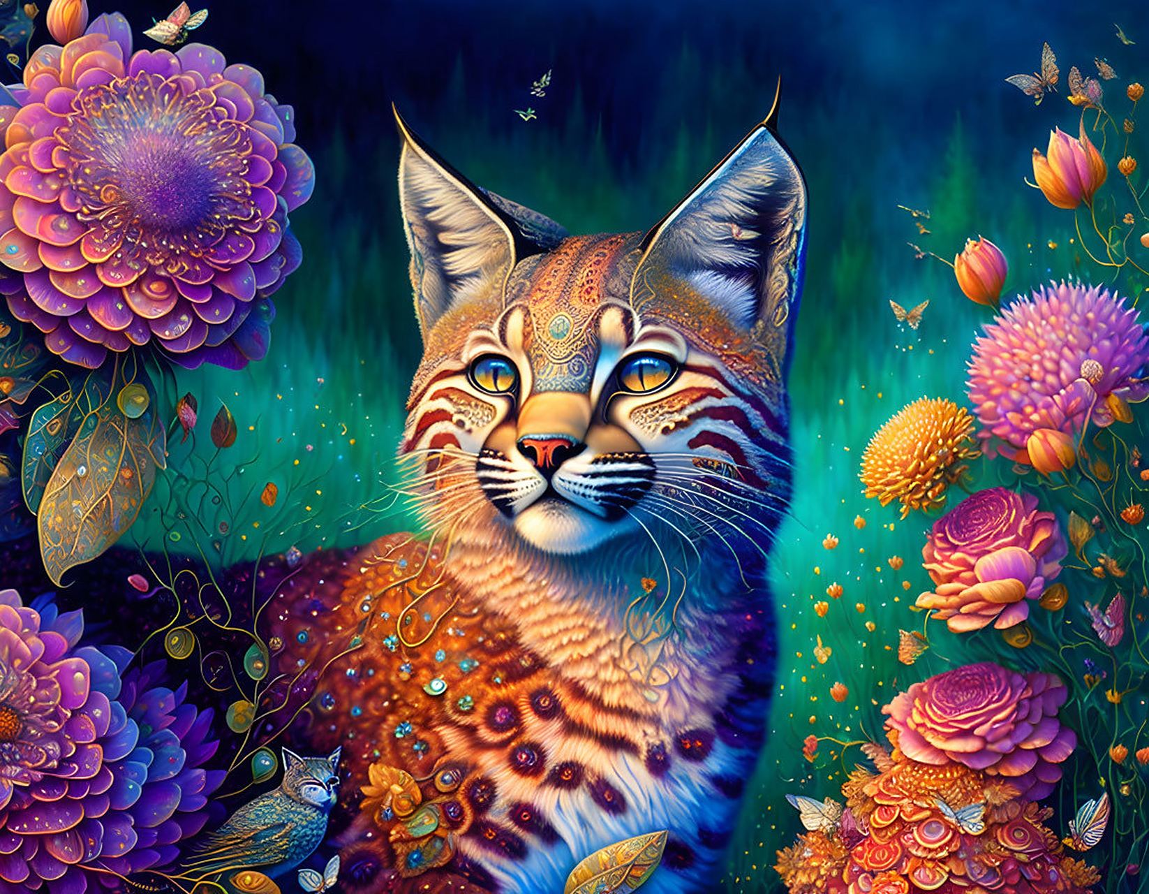 ai绘画作品精选 猫咪系列