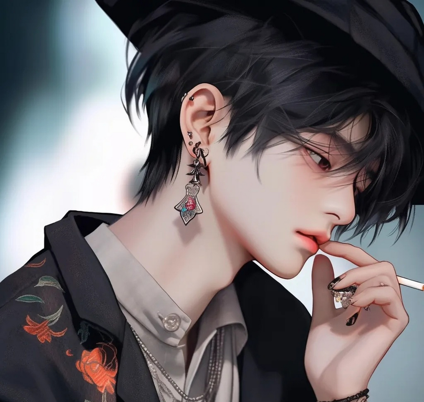 拽酷帅气的纹身男生头像合集