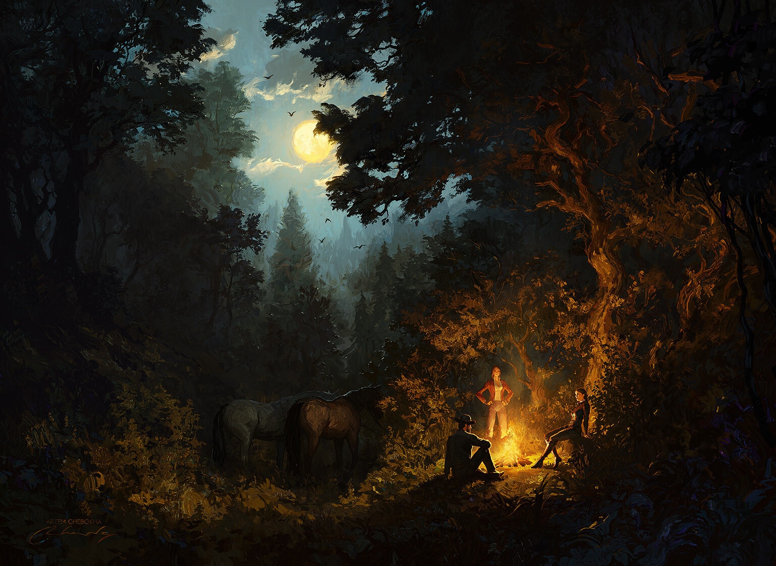 画师artem chebokha插画作品欣赏