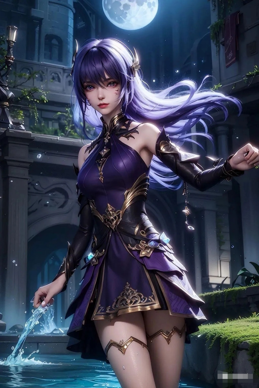 美图分享#圣采儿～出水芙蓉