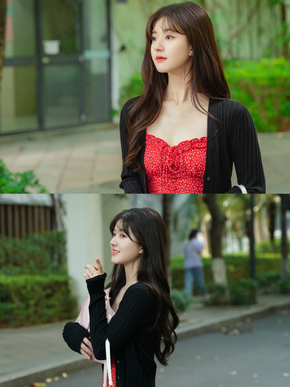 赵露思《偷偷藏不住》穿搭同款继续看,剧中的单品绝对是露思私下的会