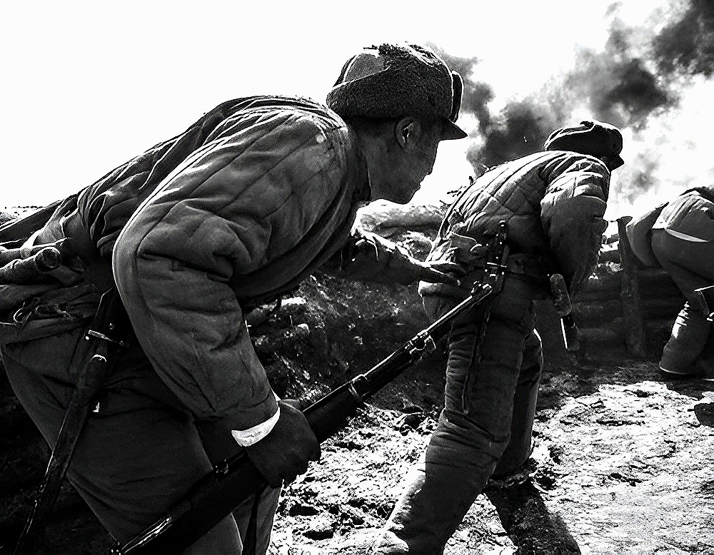 抗美援朝西线战役图片