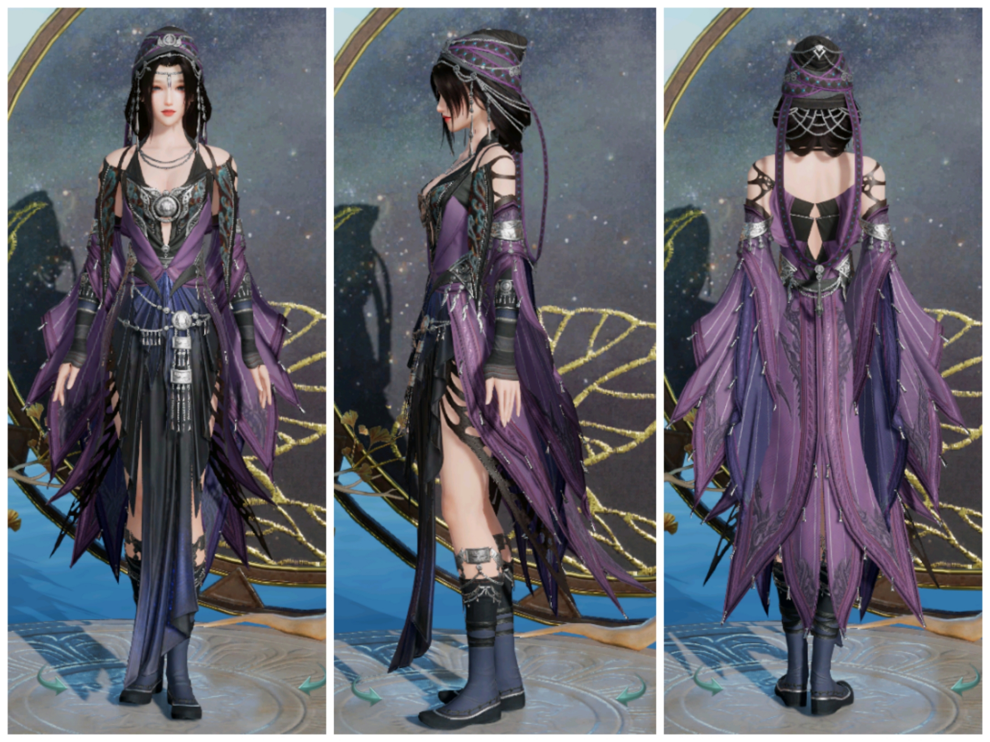 剑网3:新校服折芳套全门派实装