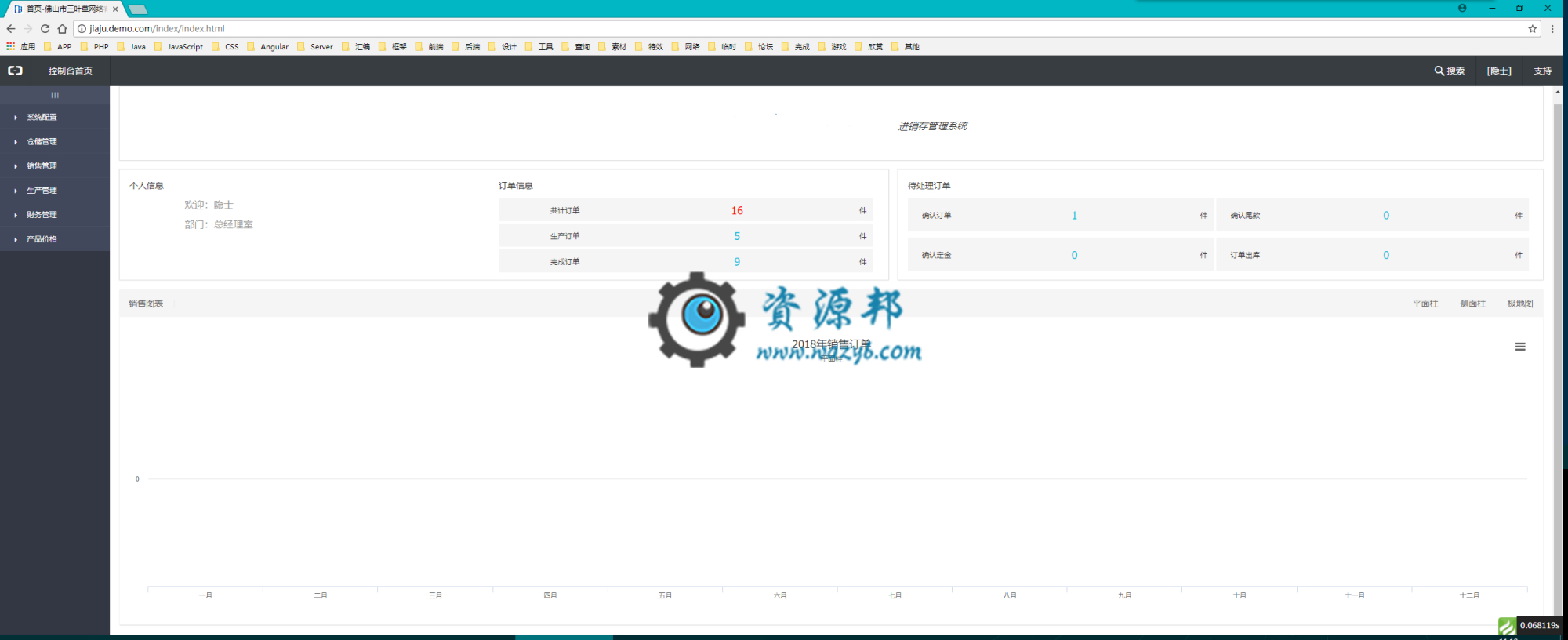 最新基于ThinkPHP5框架开发的CRM客户关系管理系统PHP源码|阿里云控制台管理模板进销存管理系统插图1