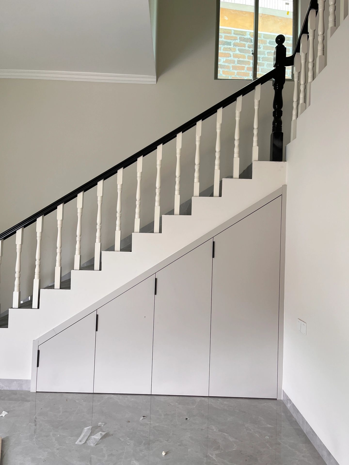 楼梯储物柜装修案例分享.#装修灵感库# #装修