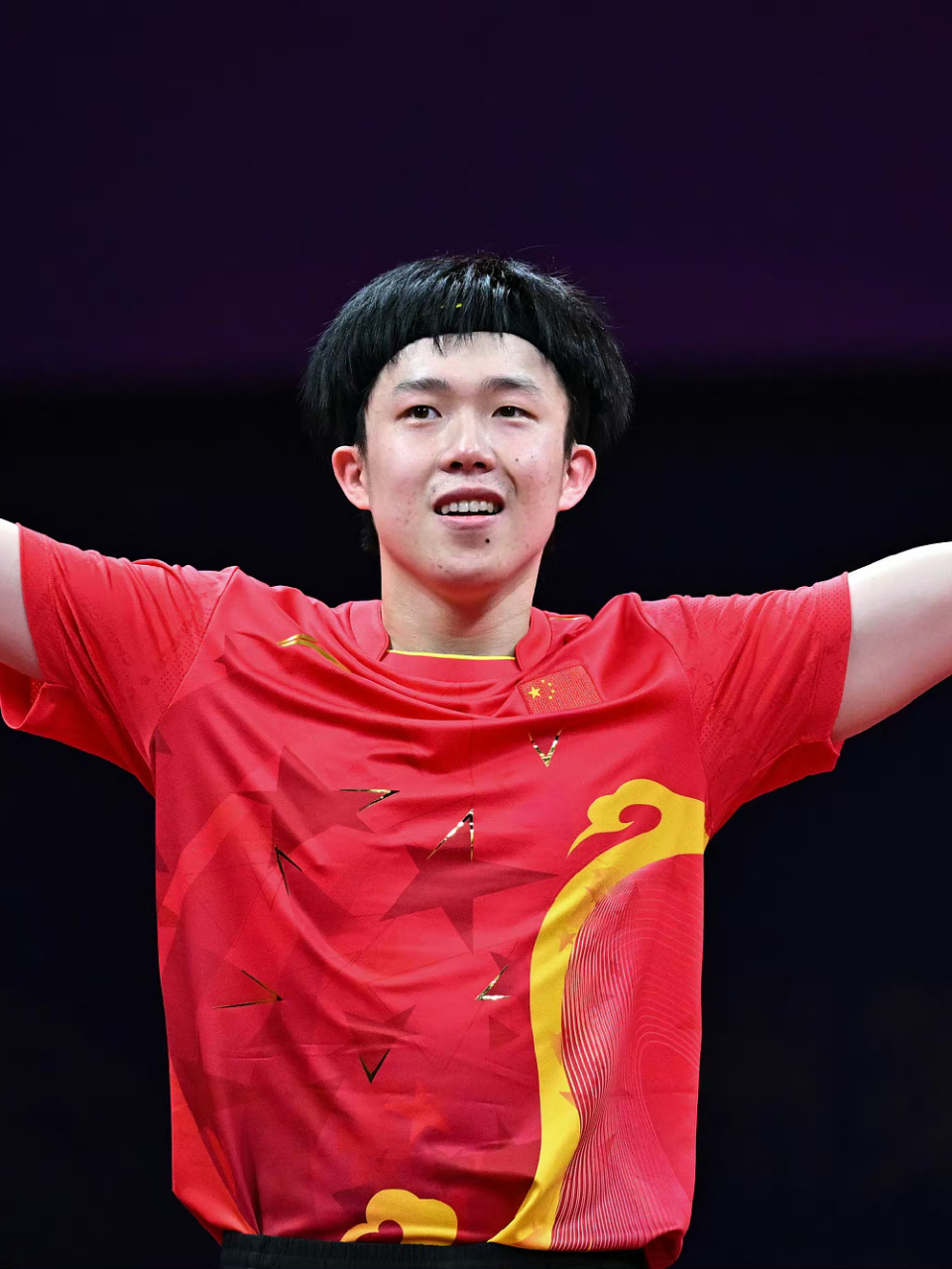 97王楚钦,亚运会四冠王,实力惊人!05 95omg!