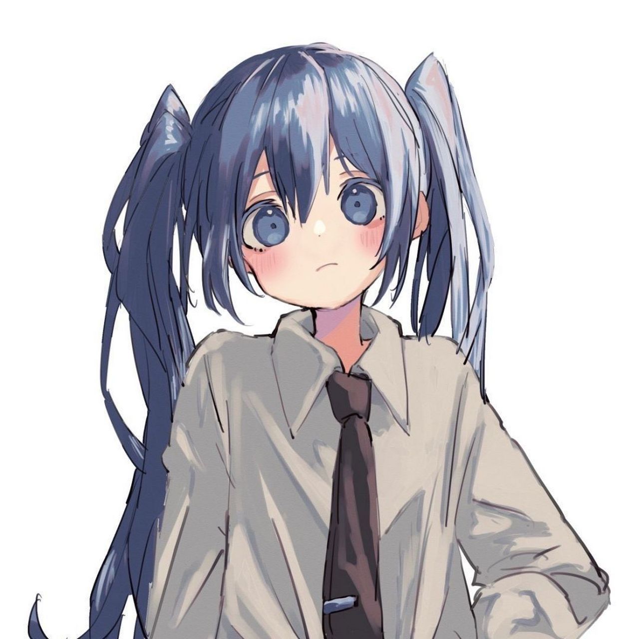 动漫头像# #头像##动漫头像和壁纸#  今天的女孩子 算命的说我命里有