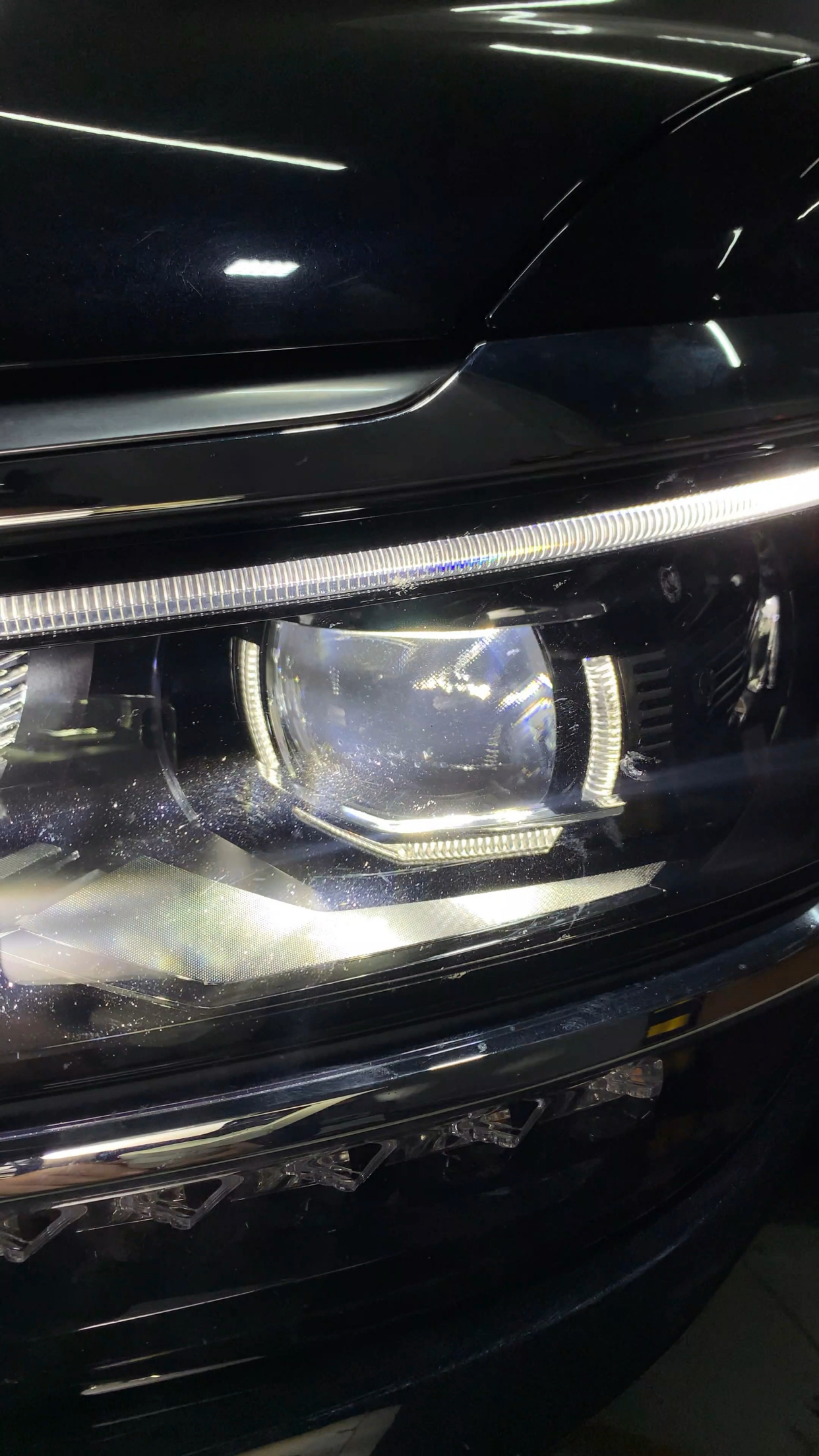 途观l 矩阵式大灯升级