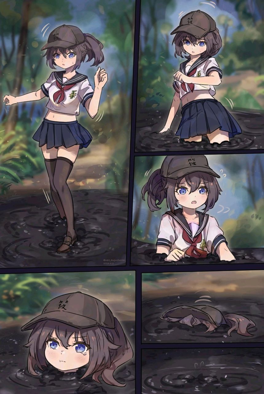 来世记住不要一个人在沼泽地乱走[吃鲸]  #二次元# #8月创作激励计划