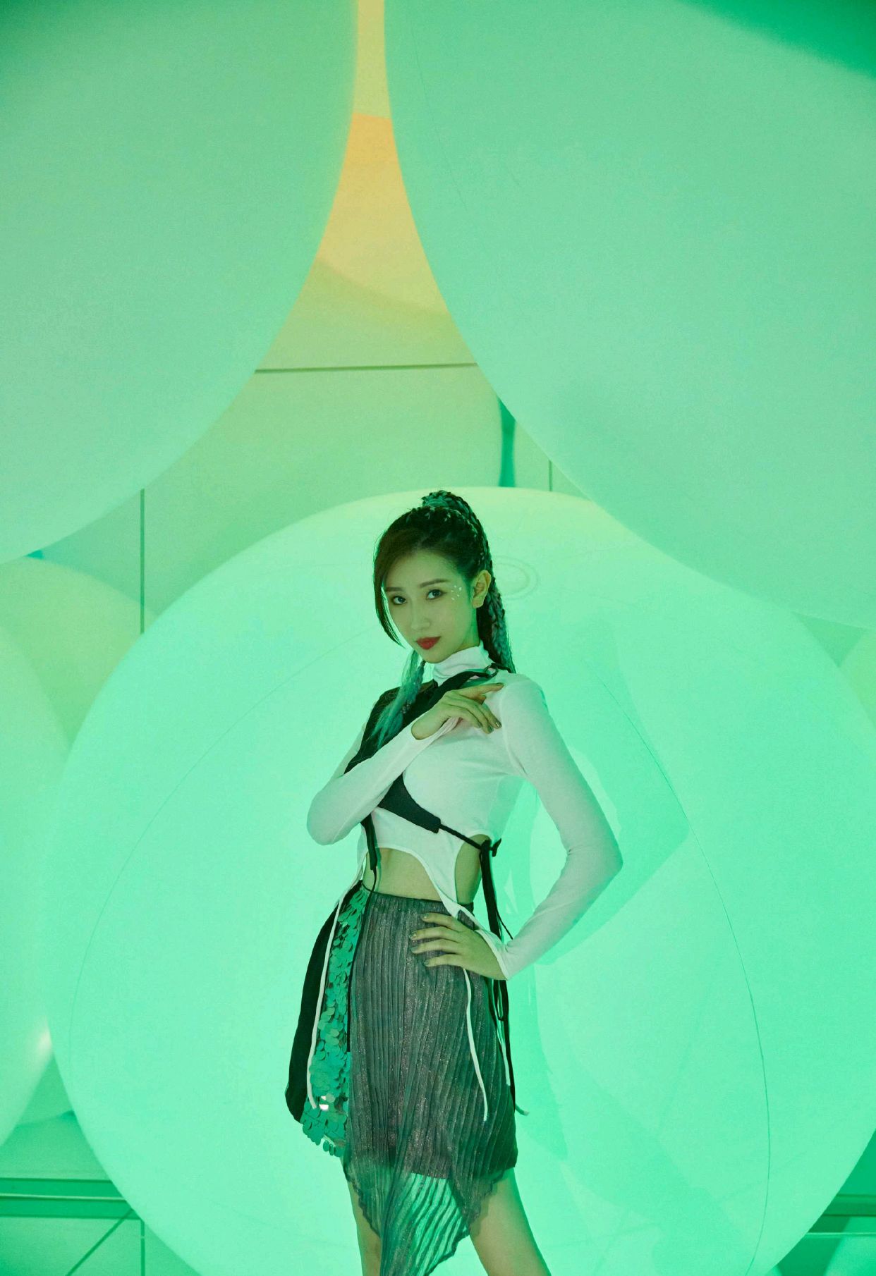 明星写真美图|楚月