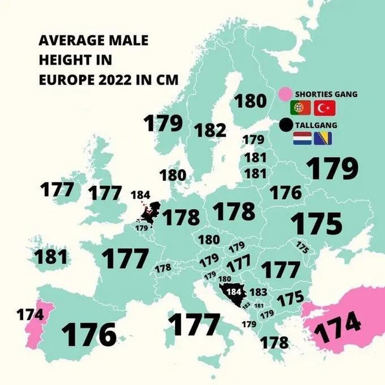 欧洲女性平均身高图片