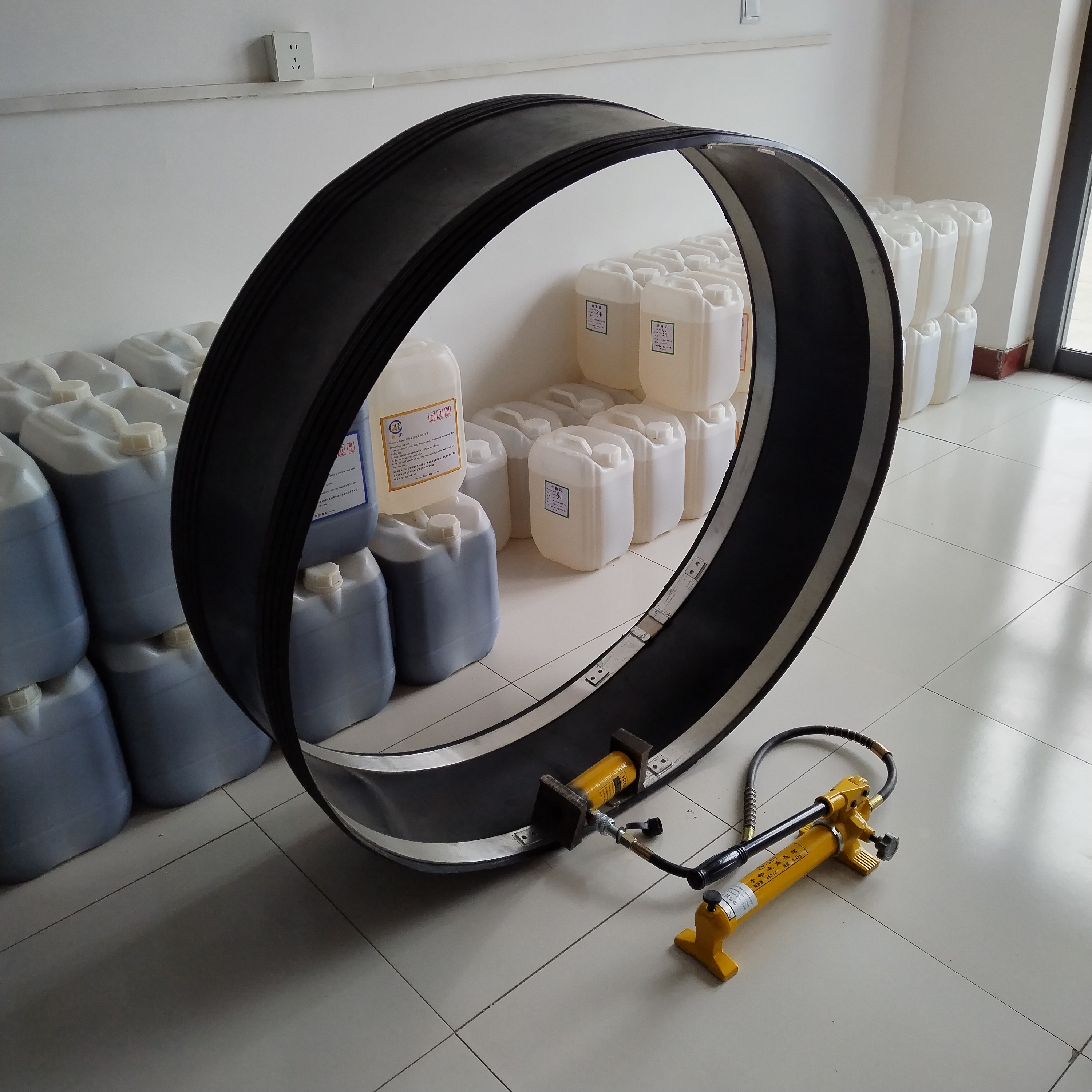 不锈钢双胀圈,双胀环,非开挖修复止水材料