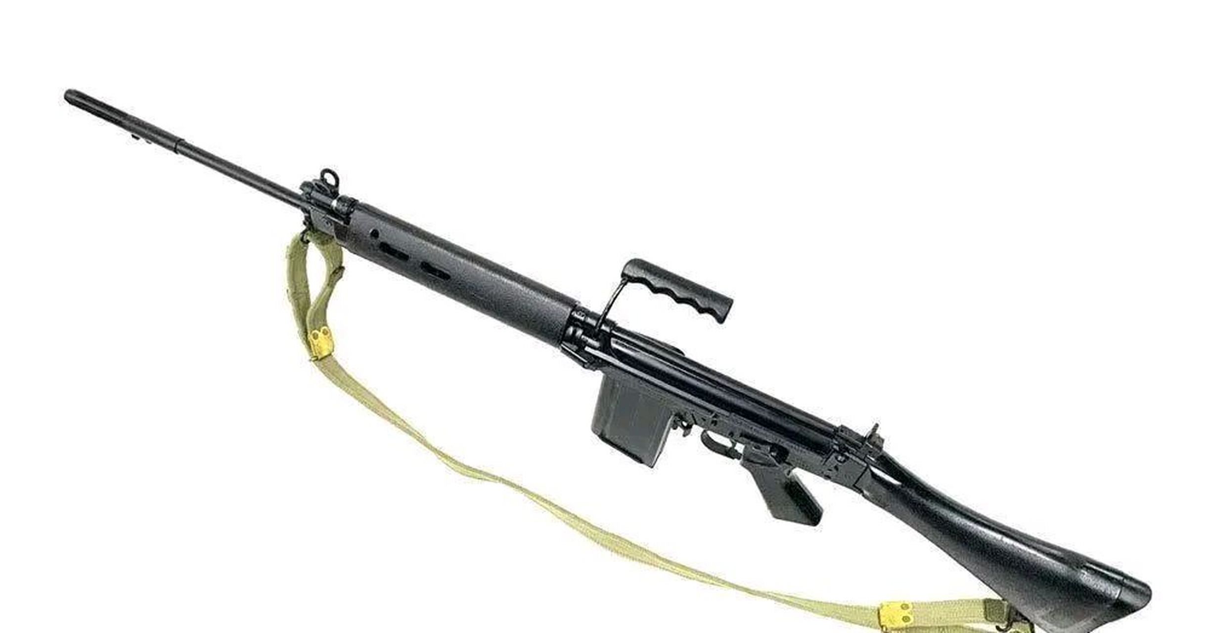 4步枪的fn fal步枪! 为替换李-恩菲尔德no.