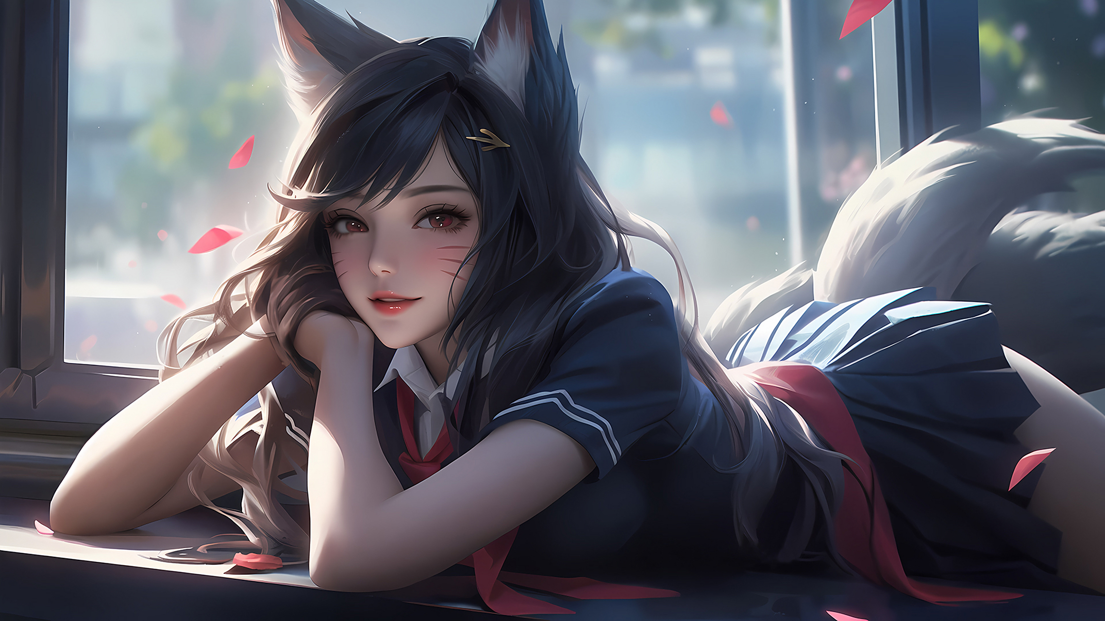 原神与lol美女,谁更胜一筹呢? #原神# #英雄联盟# #二次元美图