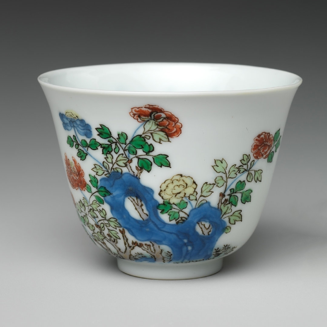 文物赏析――清康熙十二花神杯