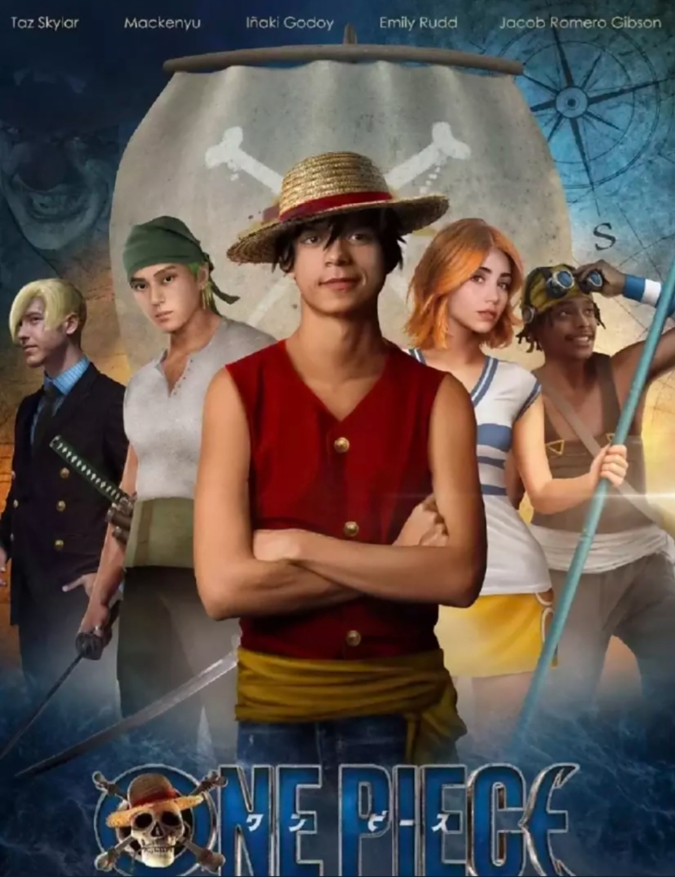 这,这是真人版海贼王吗?不能说一模一样,简直就是毫不相干.