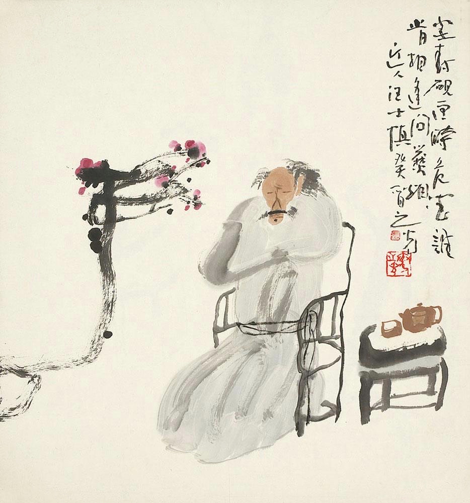 张之光先生水墨人物作品欣赏