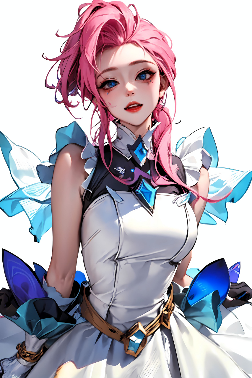 红尘纷扰,她守护真爱, #ai绘画# #萨勒芬妮# #英雄联盟