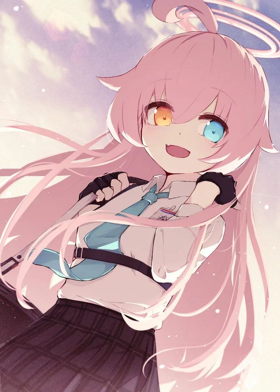 蠢萌的呆毛少女!