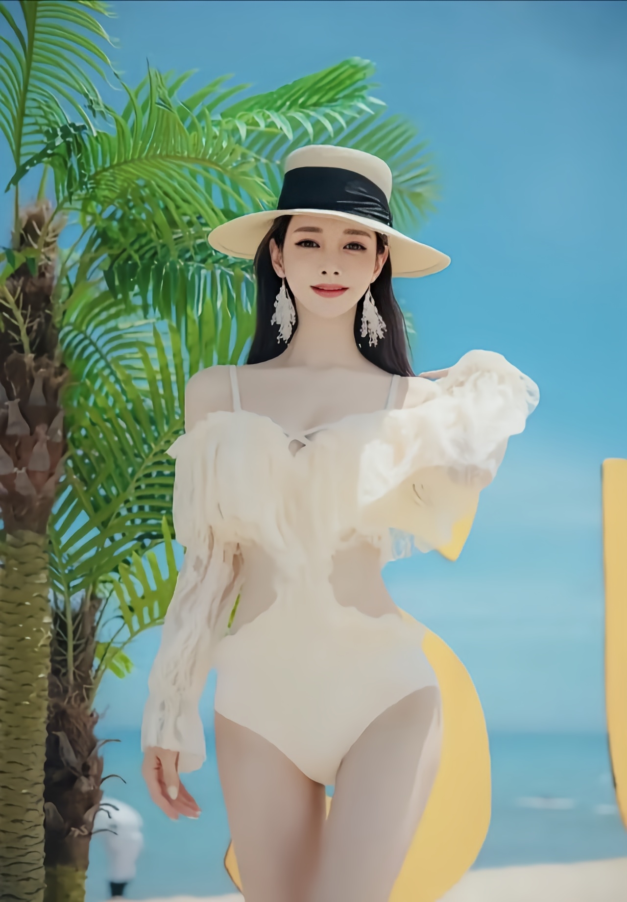 韩国模特孙允珠比基尼之少女也疯狂