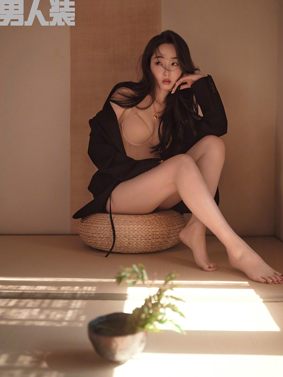 蒋梦婕 男人装性感写真