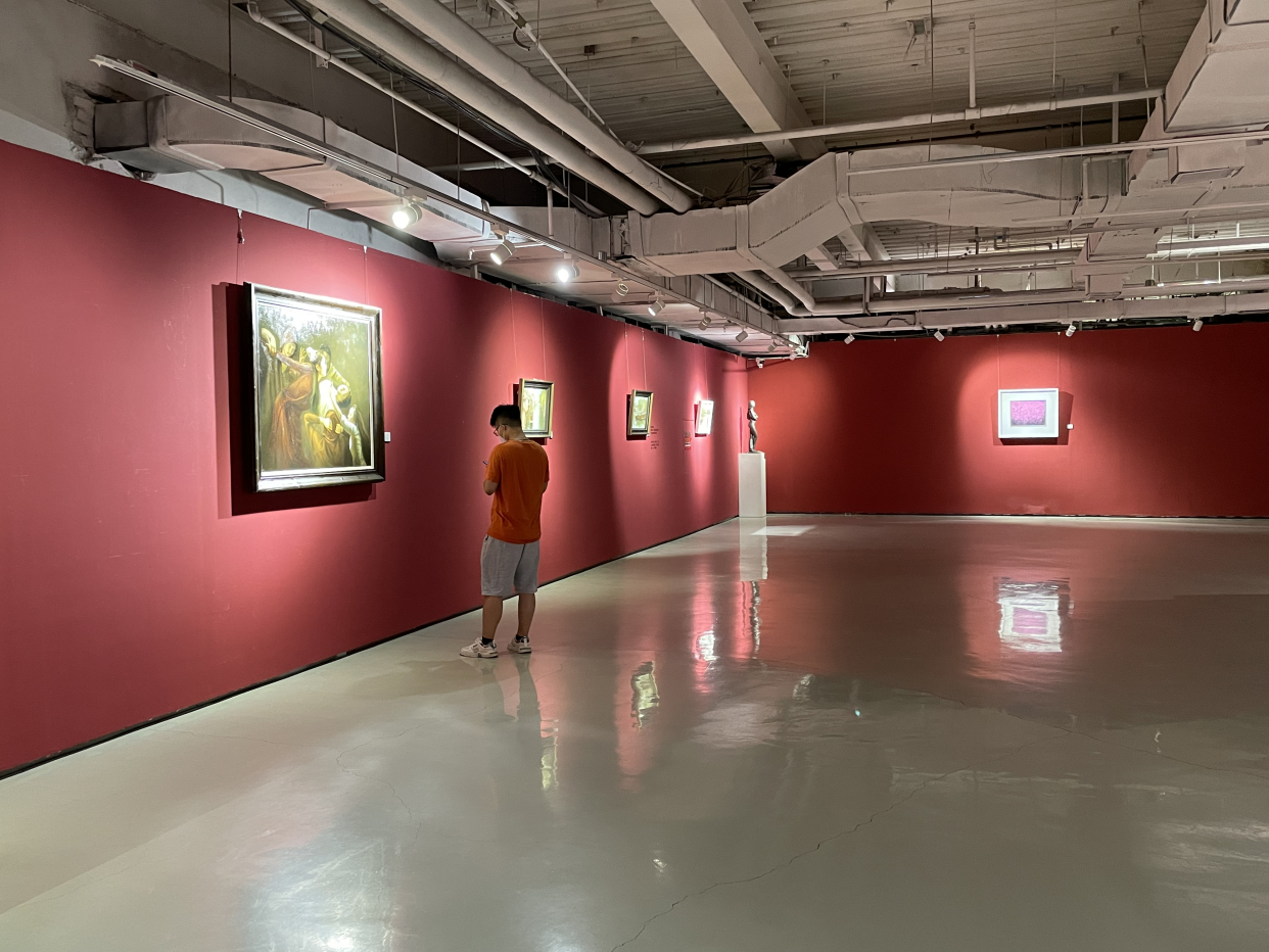 到海淀美术馆(北馆)大赏"青春艺术"