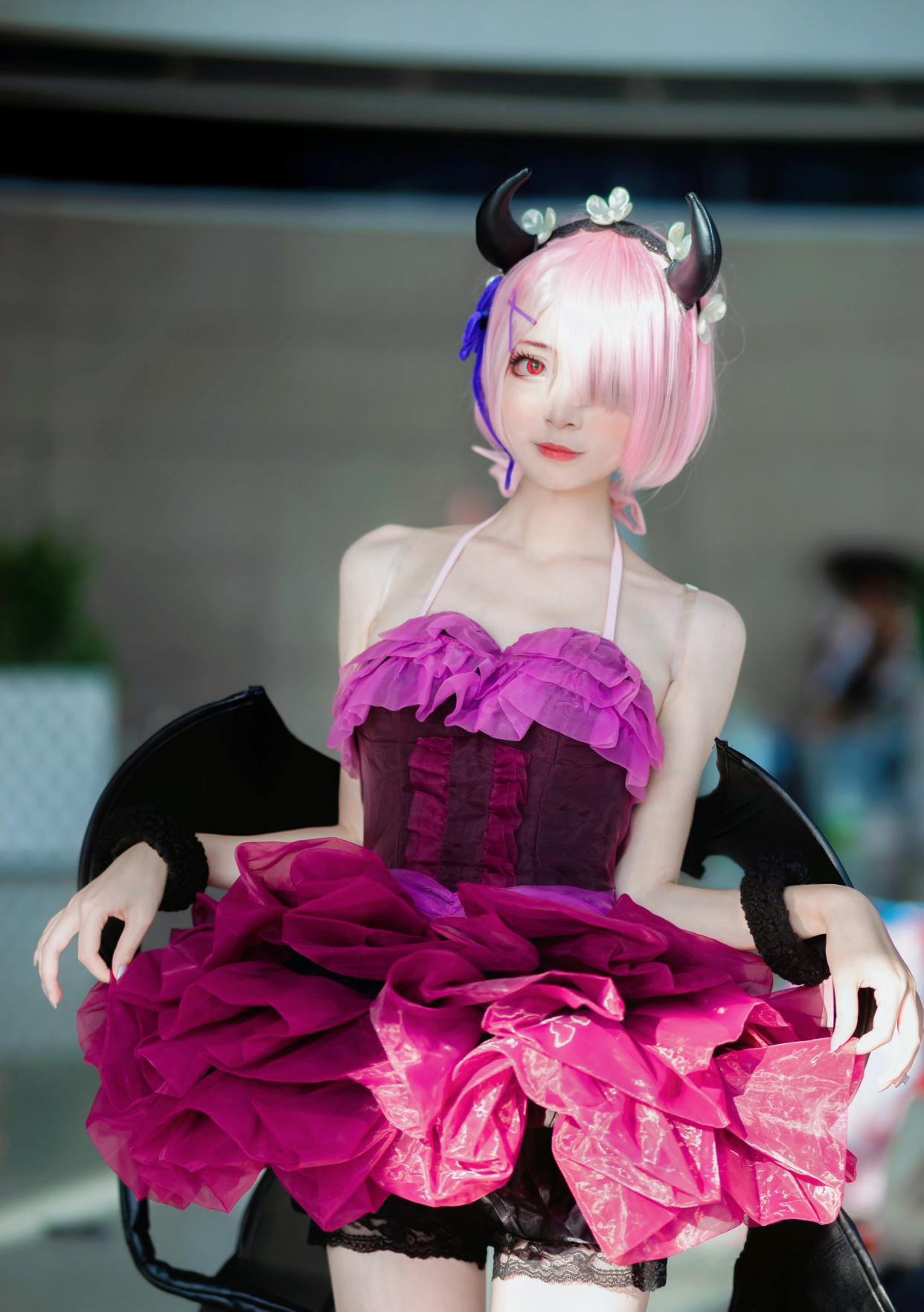 恶魔拉姆cos,美不美还不是要你来说了算