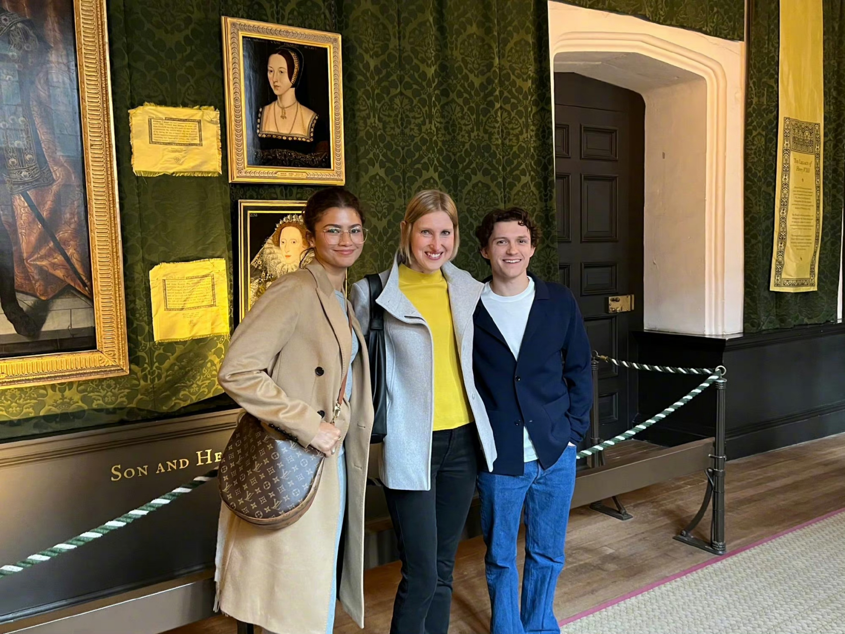 赞达亚和荷兰弟伦敦最新合影