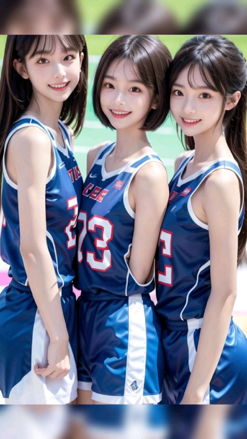 ai绘画人物写真运动女孩