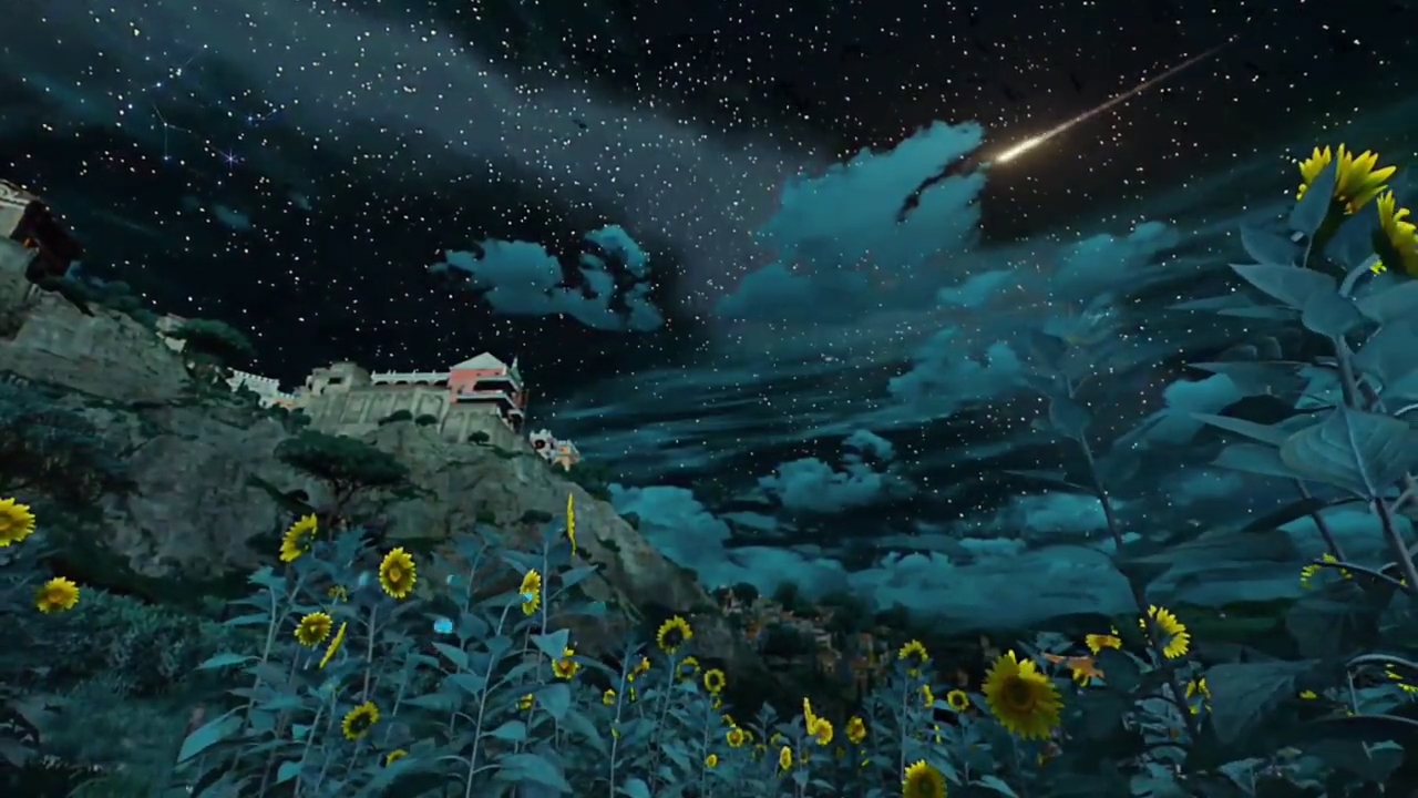 星河滚烫你是人间理想夜风寒凉你是人间火光万世沉浮你是人间归途