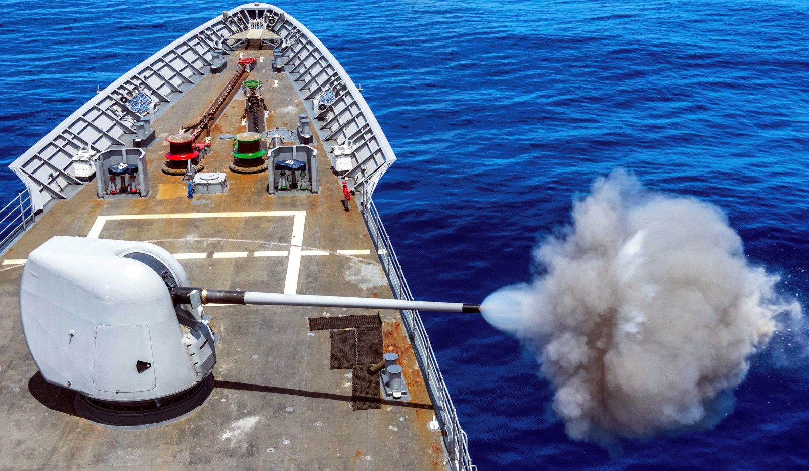 六团长的山姆炮——浅谈mk-45 127mm l/54 l/62 舰炮