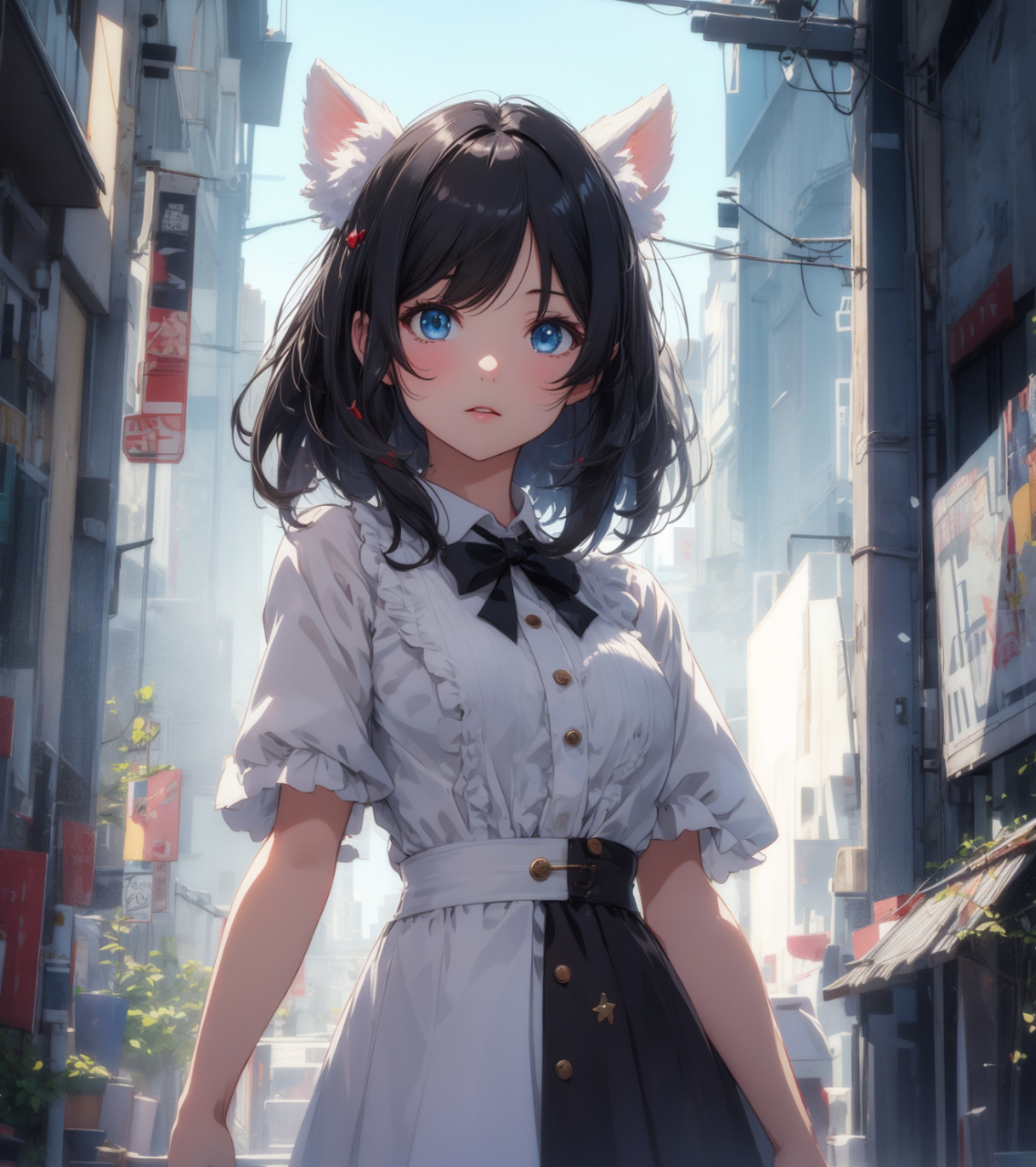 二次元#  兽耳小可爱[可怜]