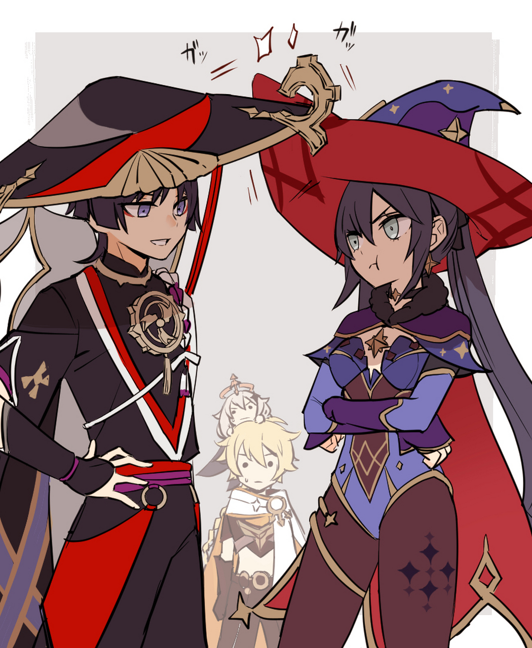 磕着磕着就打起来的 画师:rome