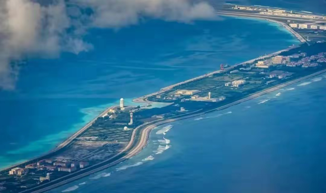 仁爱礁,距离美济岛约32公里,现状已由中国掌控