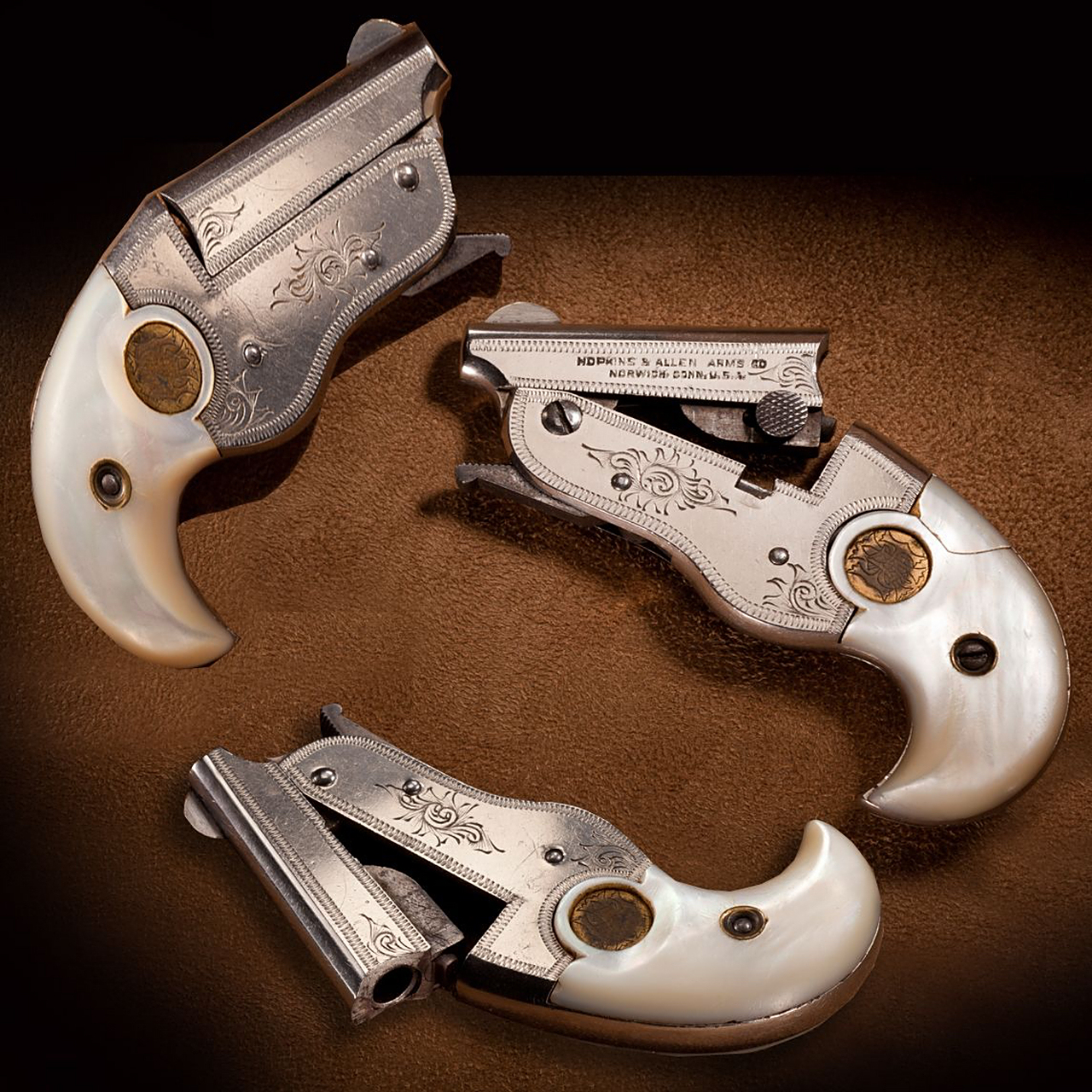 霍普金斯袖珍手枪,精致且小巧,易于隐藏.它能够发射.