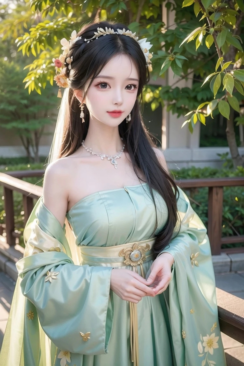 隱居森林裡的美麗小仙女1