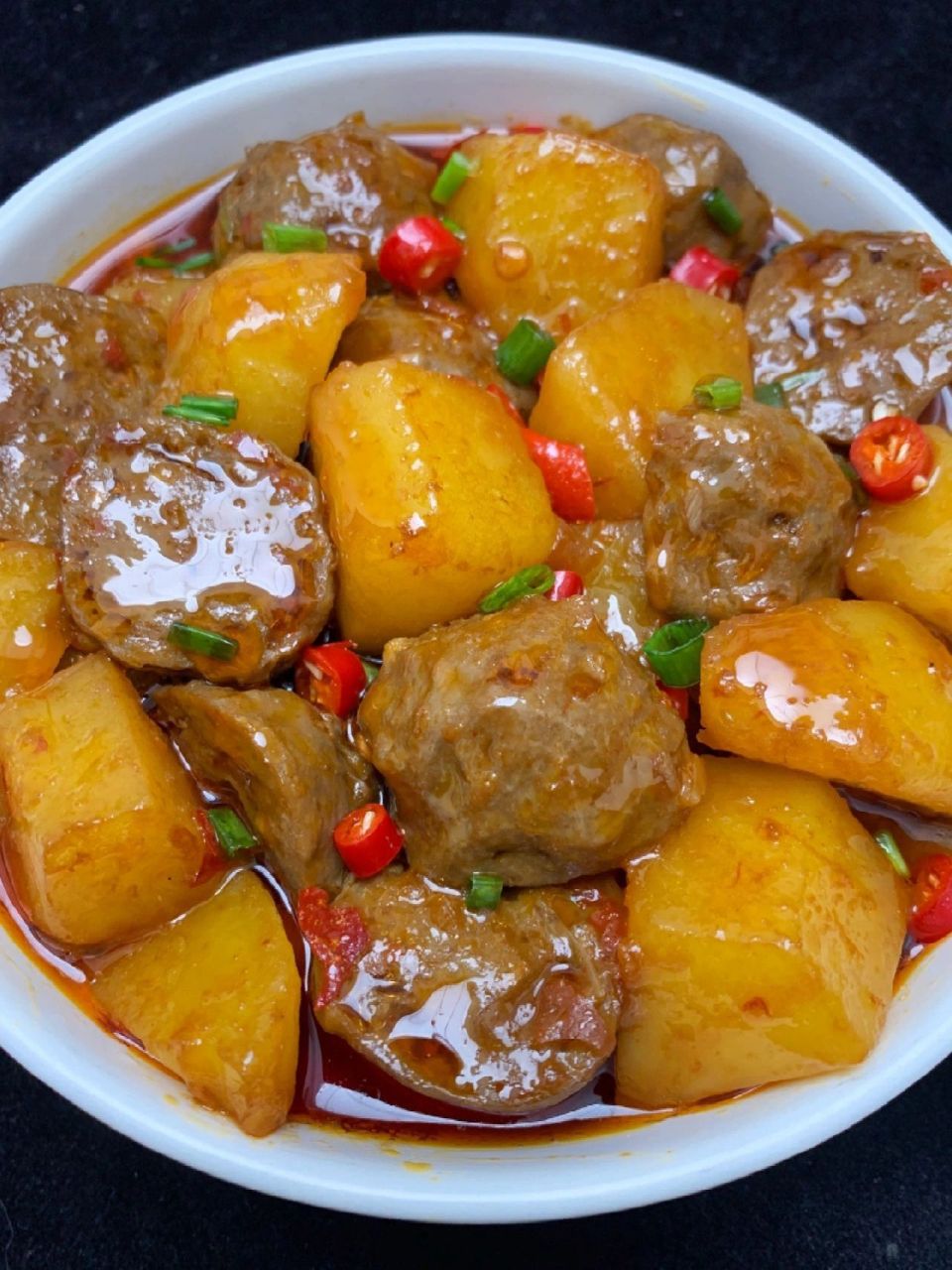 谁懂啊71米饭不够吃的土豆烧牛肉丸!#夏日奇趣美食季