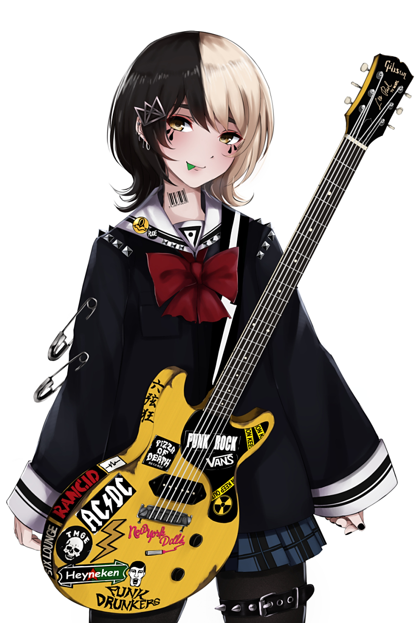 朋克摇滚0899#二次元#  画师:rok