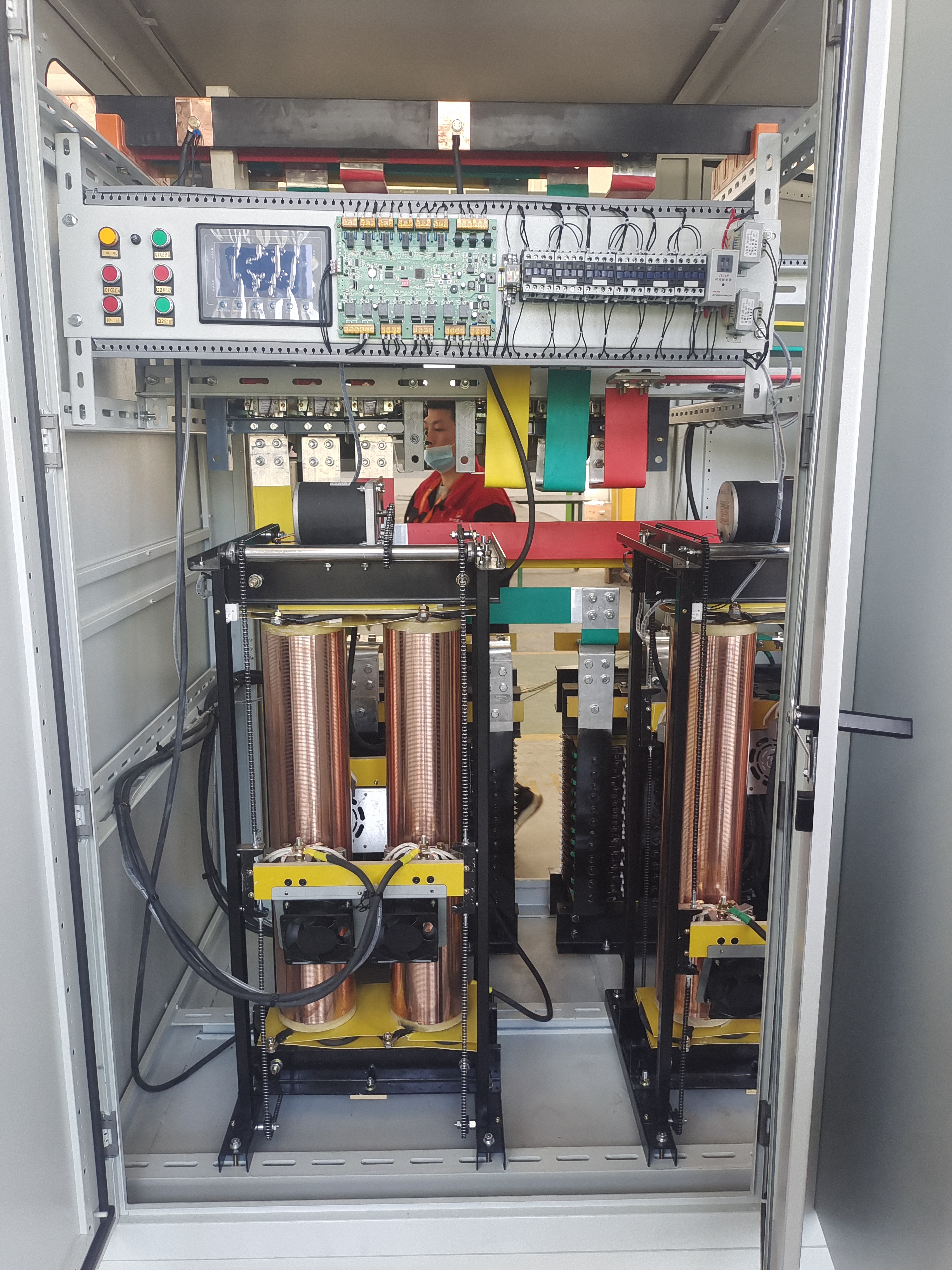 380v三相大功率稳压器sbw-500kva电力补偿式稳压器