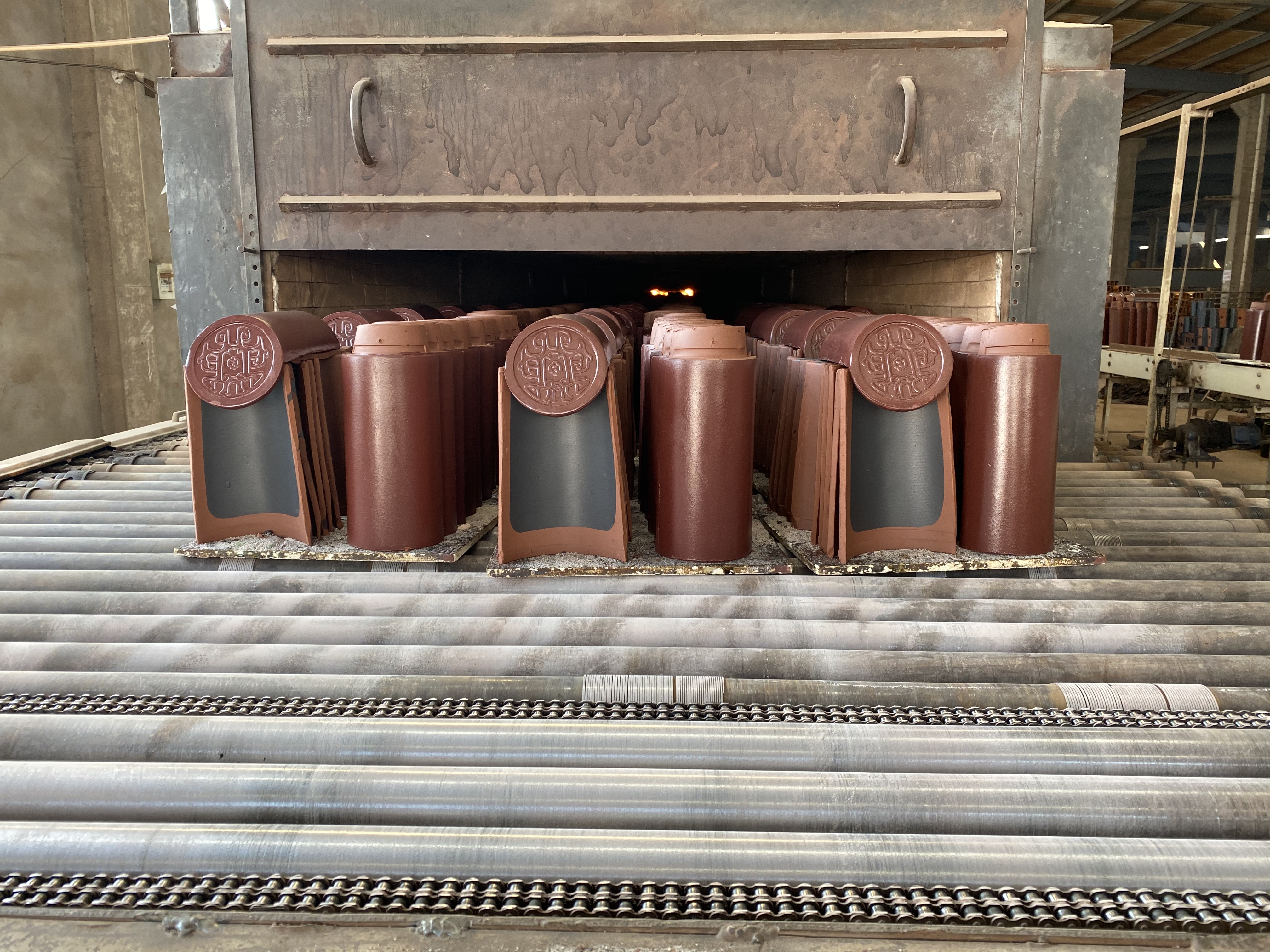 江苏宜兴丁山琉璃瓦生产厂家,筒瓦,古建瓦,仿古瓦片