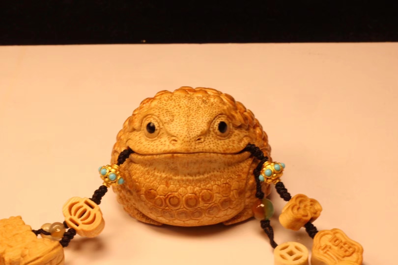 竹根雕四大名蟾之一徐锦平作品