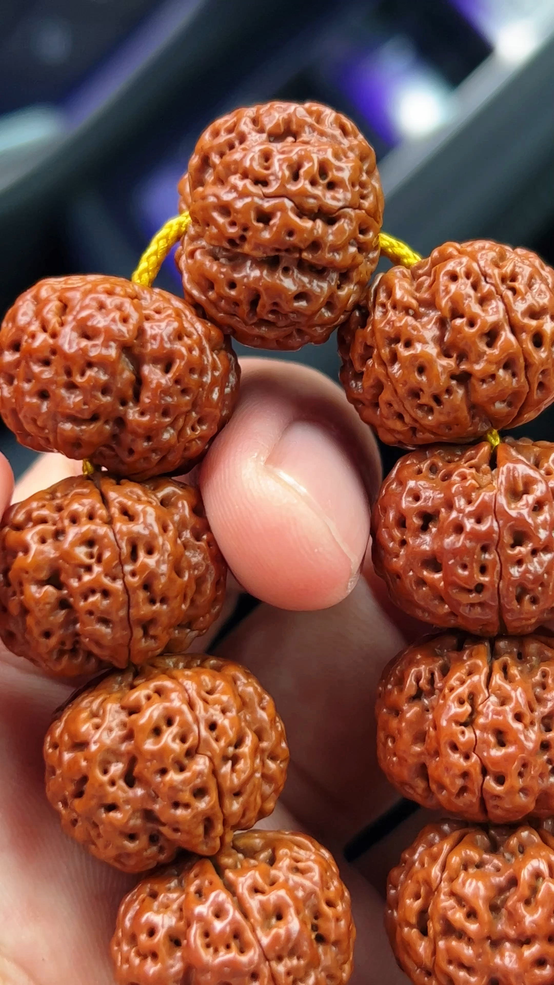 盘玩了一年的金刚这包浆比玉还润