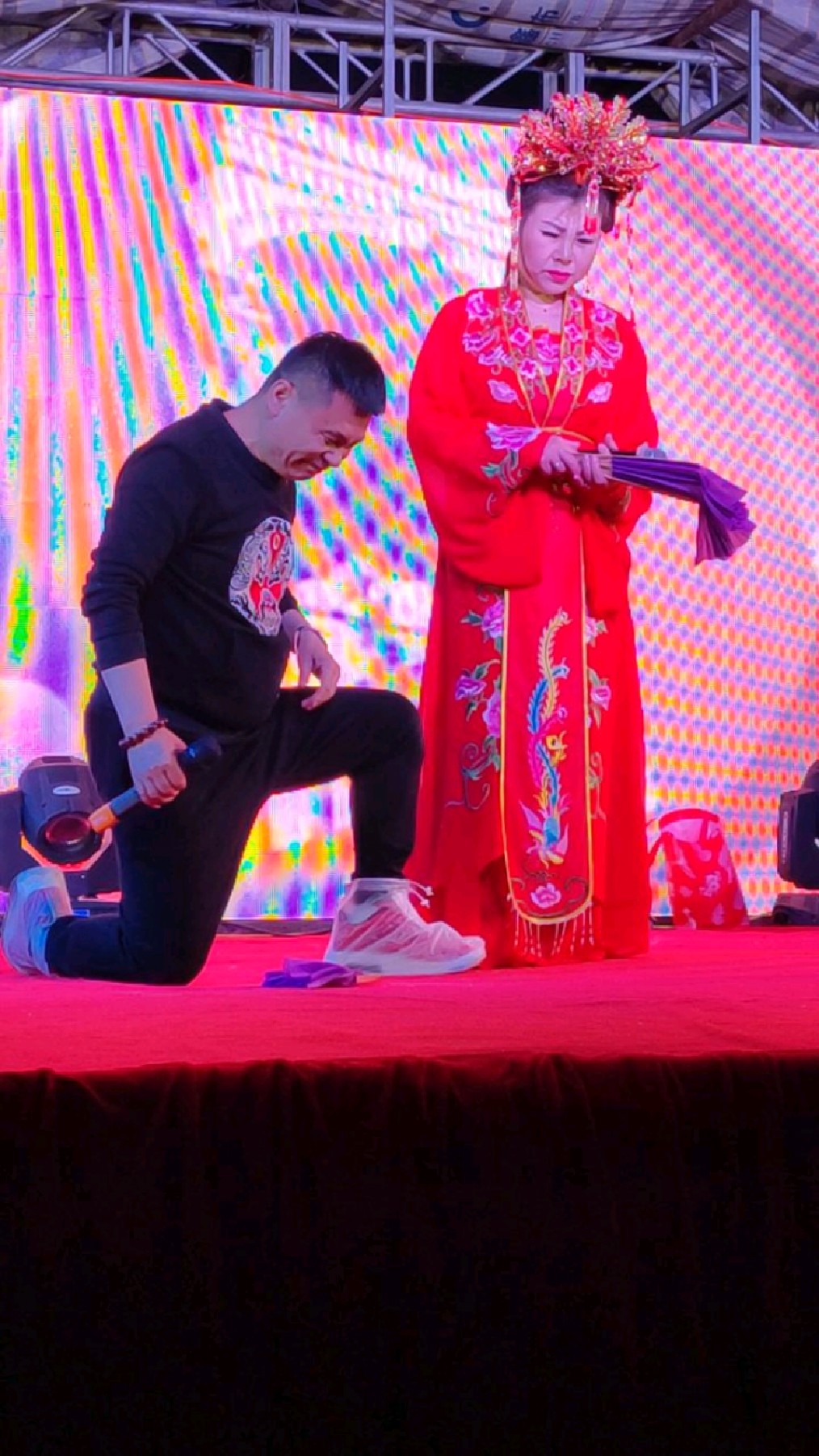 艺人刘红星二人转正戏古城会