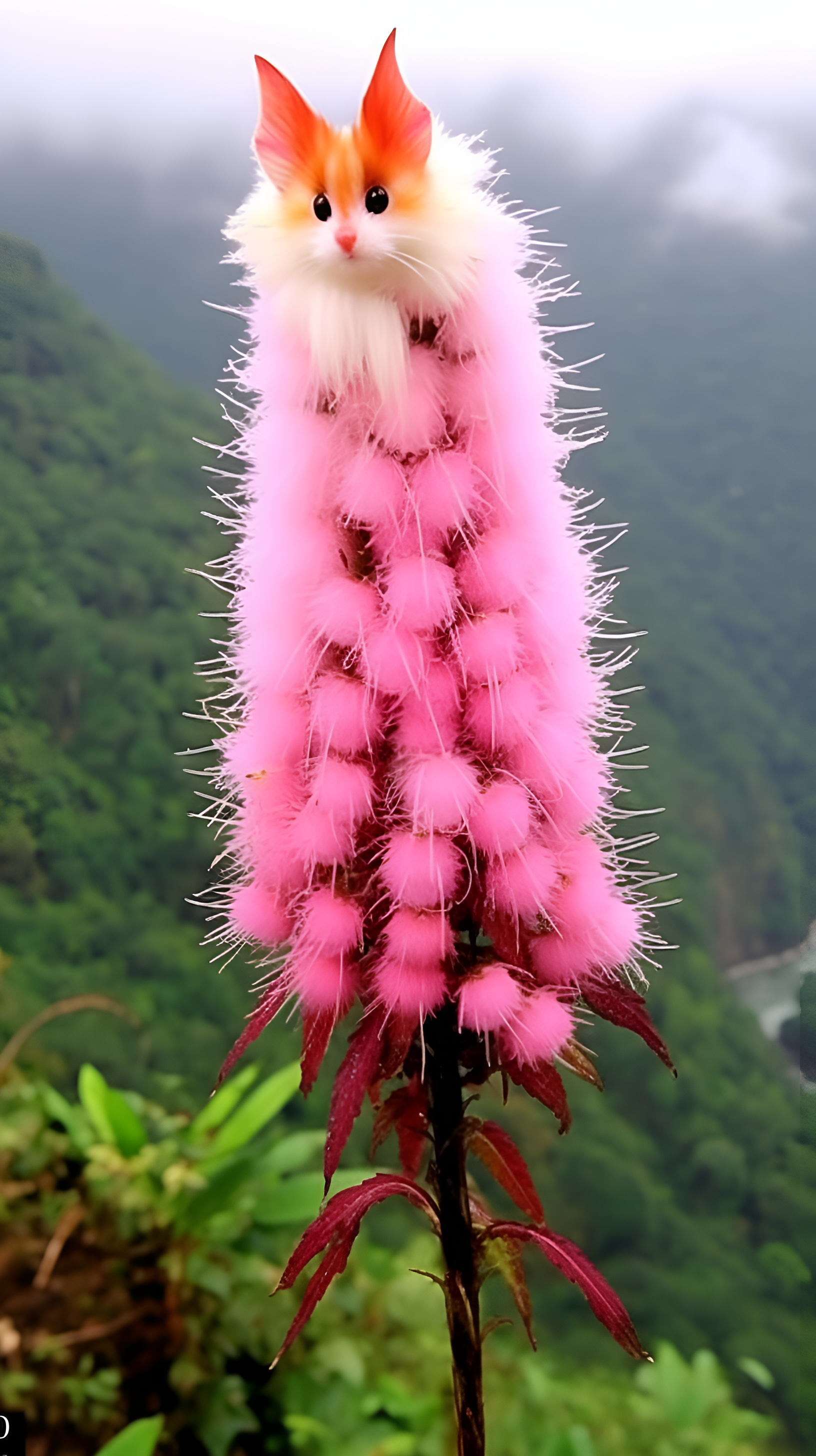 奇花异草猫脸花