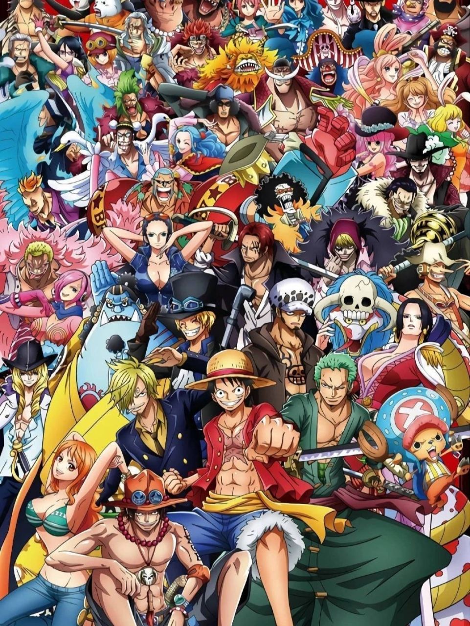 海贼王的大合影,看看你喜欢的有没有在?