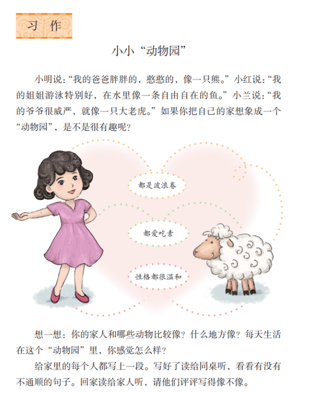 部编四年级上册第二单元习作指导——小小"动物园"