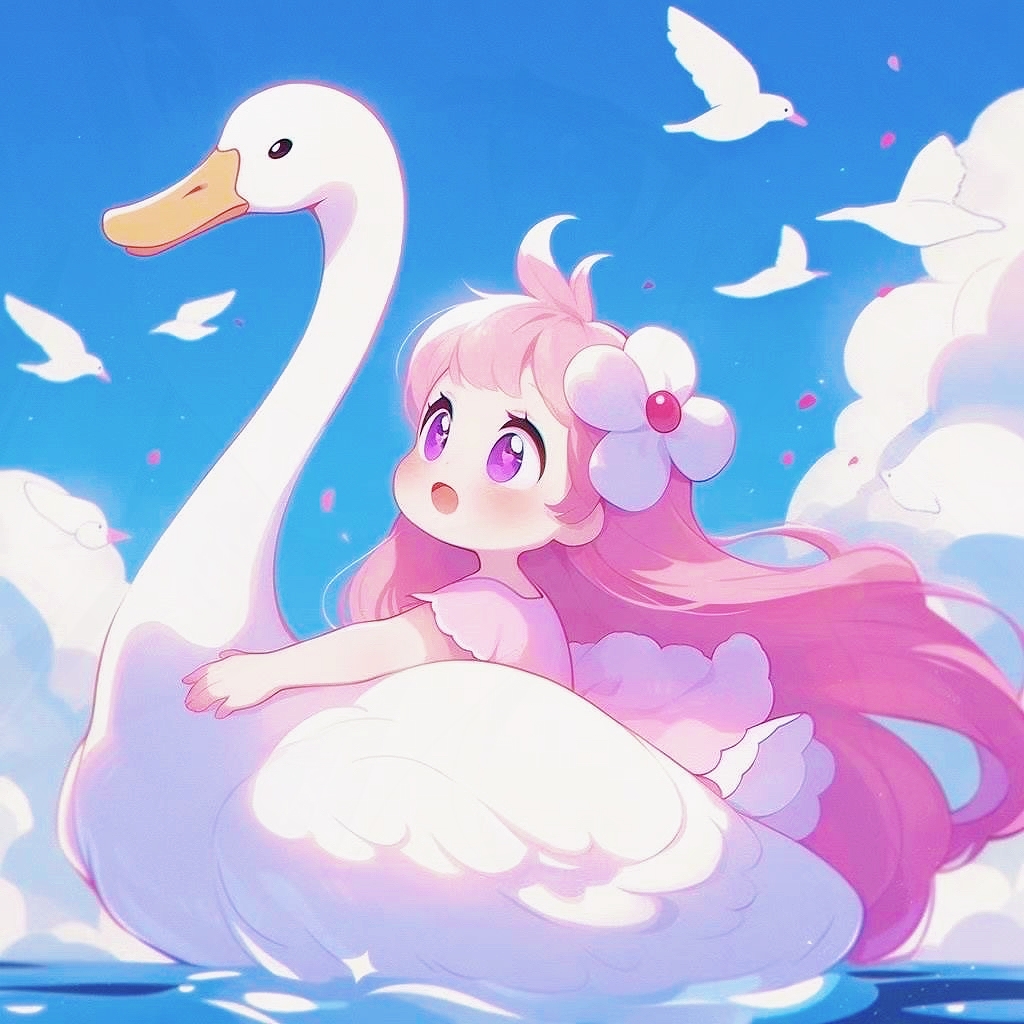 卡通妹妹好可爱