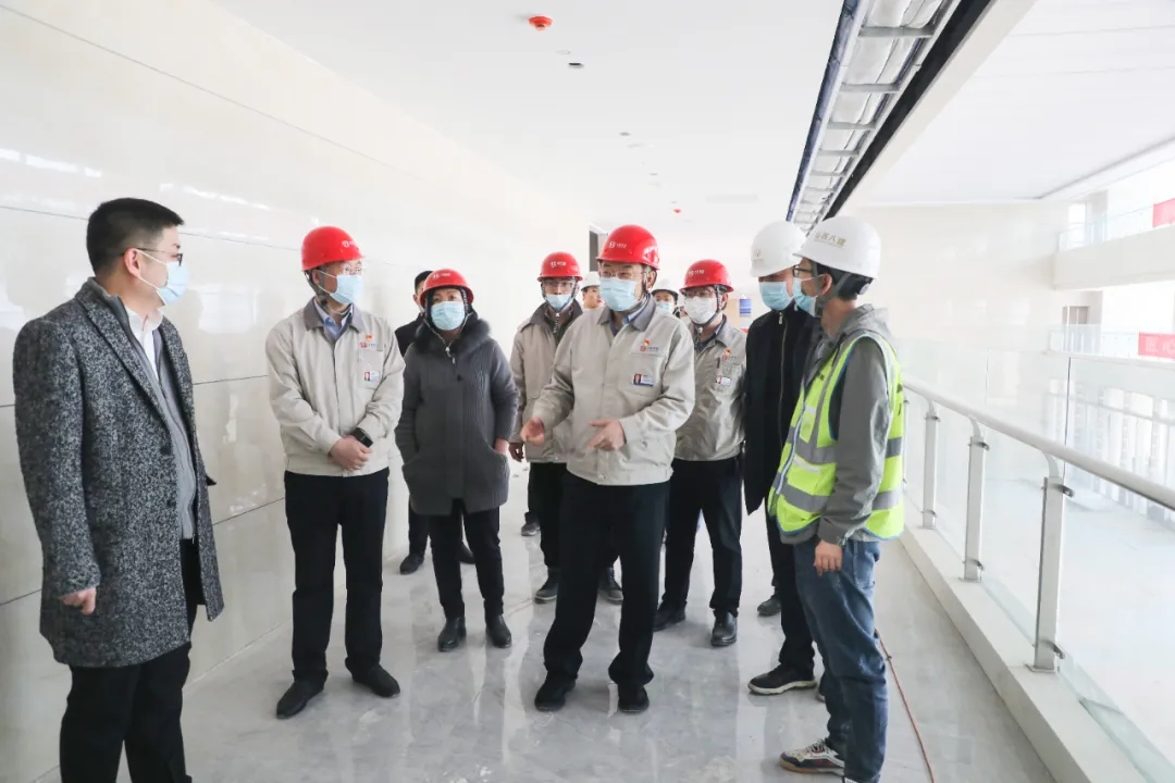 韩珍堂深入项目建设现场调研